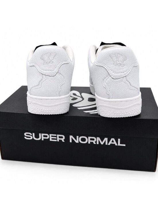 MSCHF Super Normal 2 Common White Leather Sneakers Men’s 14 New in Box